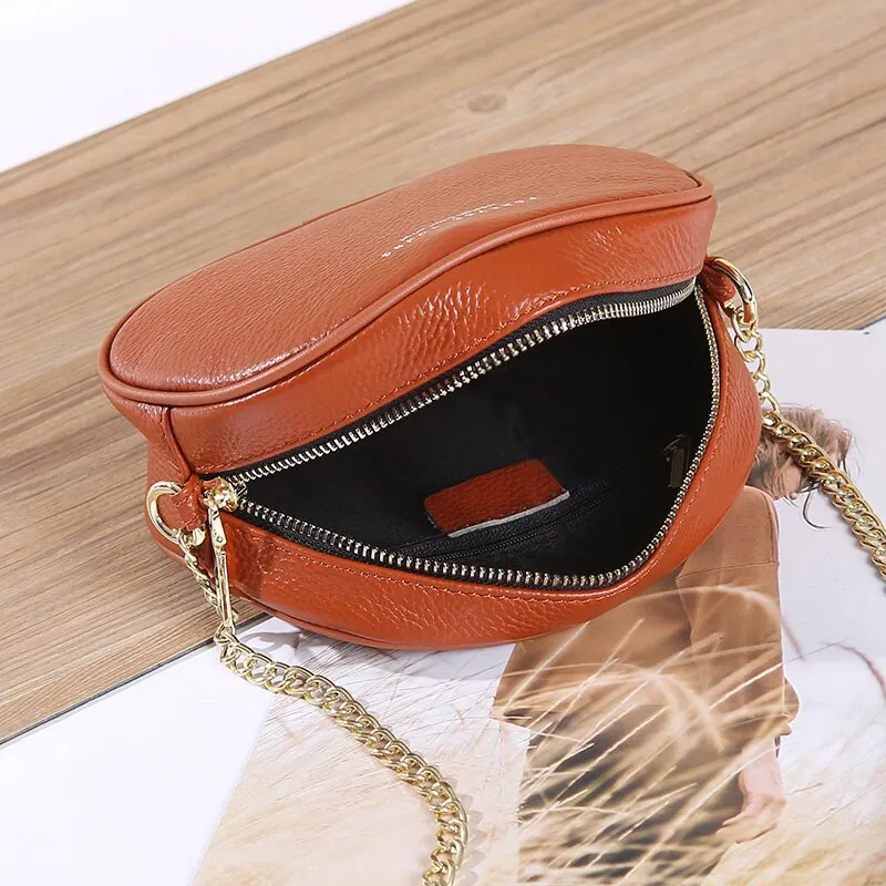 2021 Women Luxury Designer Pure Leather Small Bag