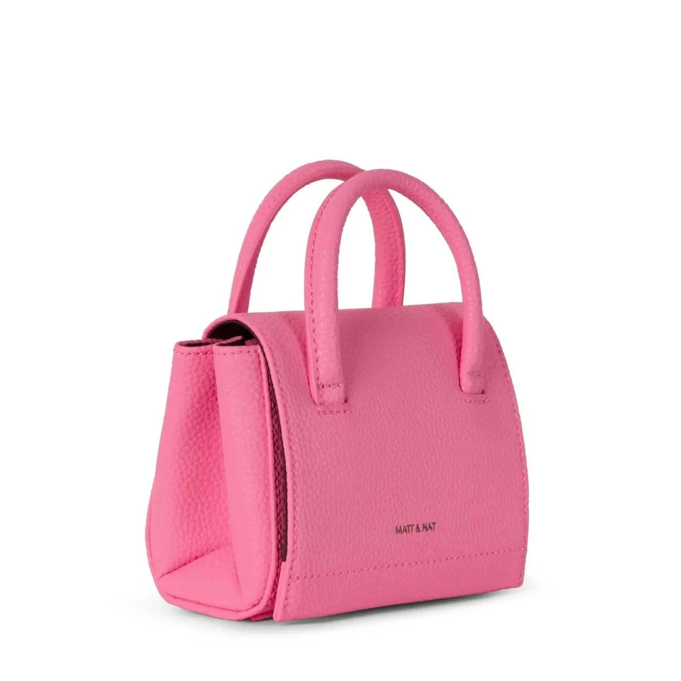 ADEL MICRO Vegan Satchel - Purity - Rosebud