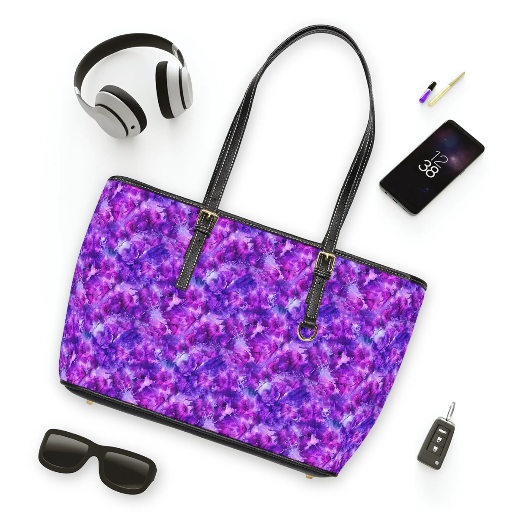 Amethyst Dreams Shoulder Tote Bag