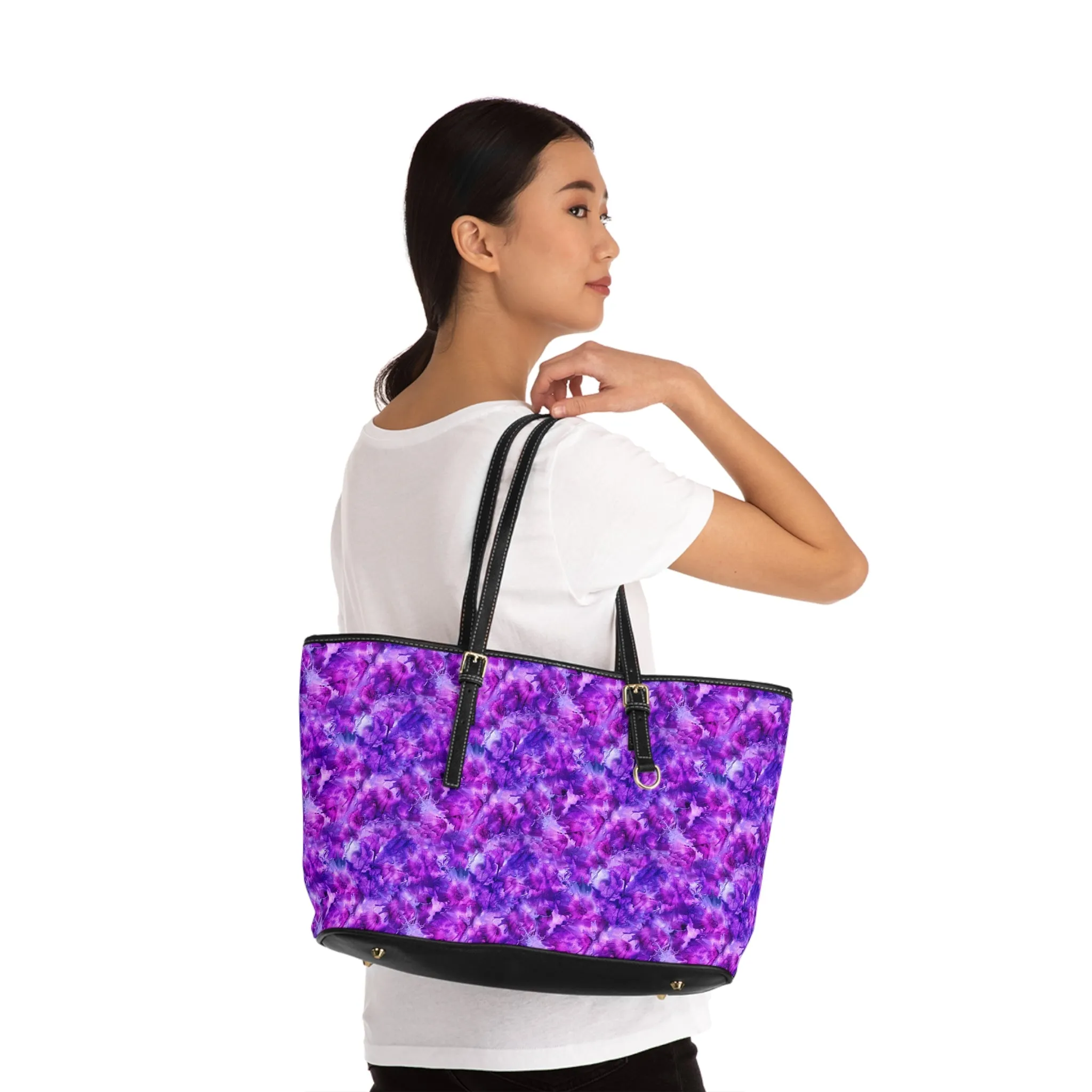 Amethyst Dreams Shoulder Tote Bag