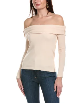 & Rouge Off-The-Shoulder Sweater