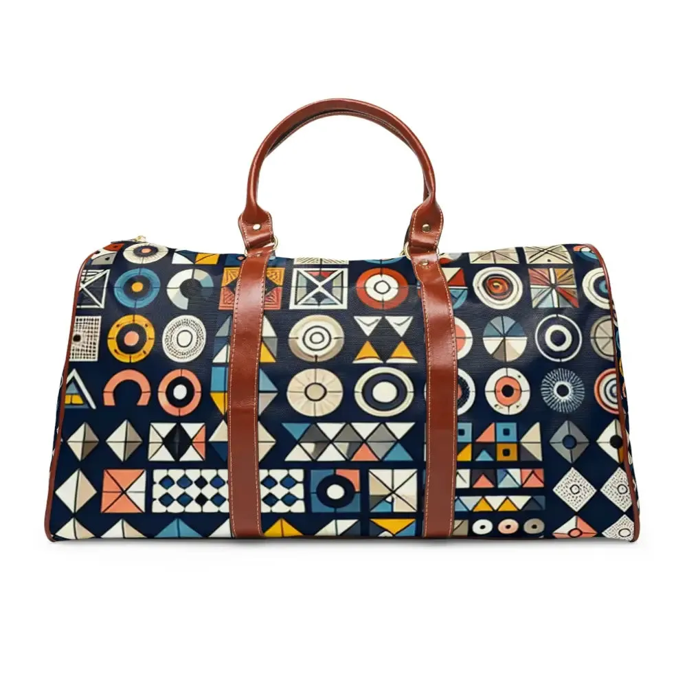 Avery Monochrome - Geometric Travel Bag