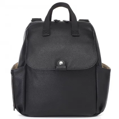 Baby Bag - Babymel Robyn Backpack Black Vegan Leather