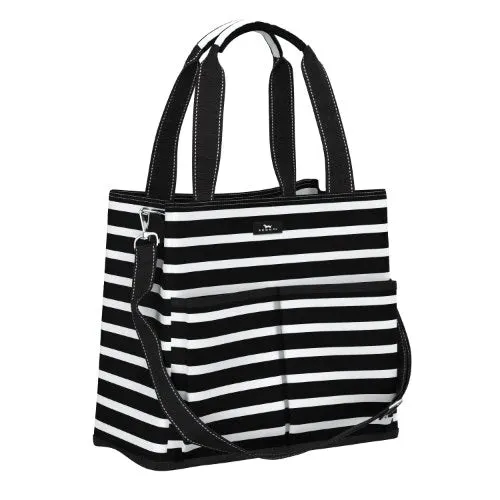 Baby On Board Travel Baby Bag - Pattern: Fleetwood Black