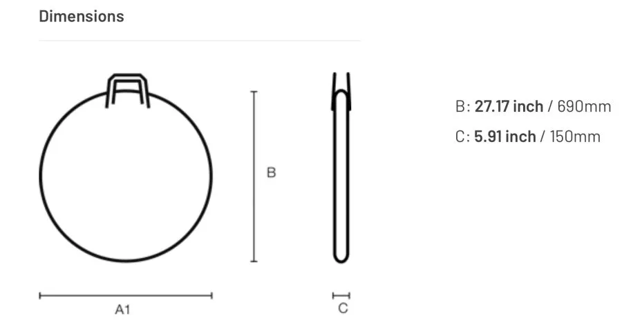 B&W Double Wheel Bag