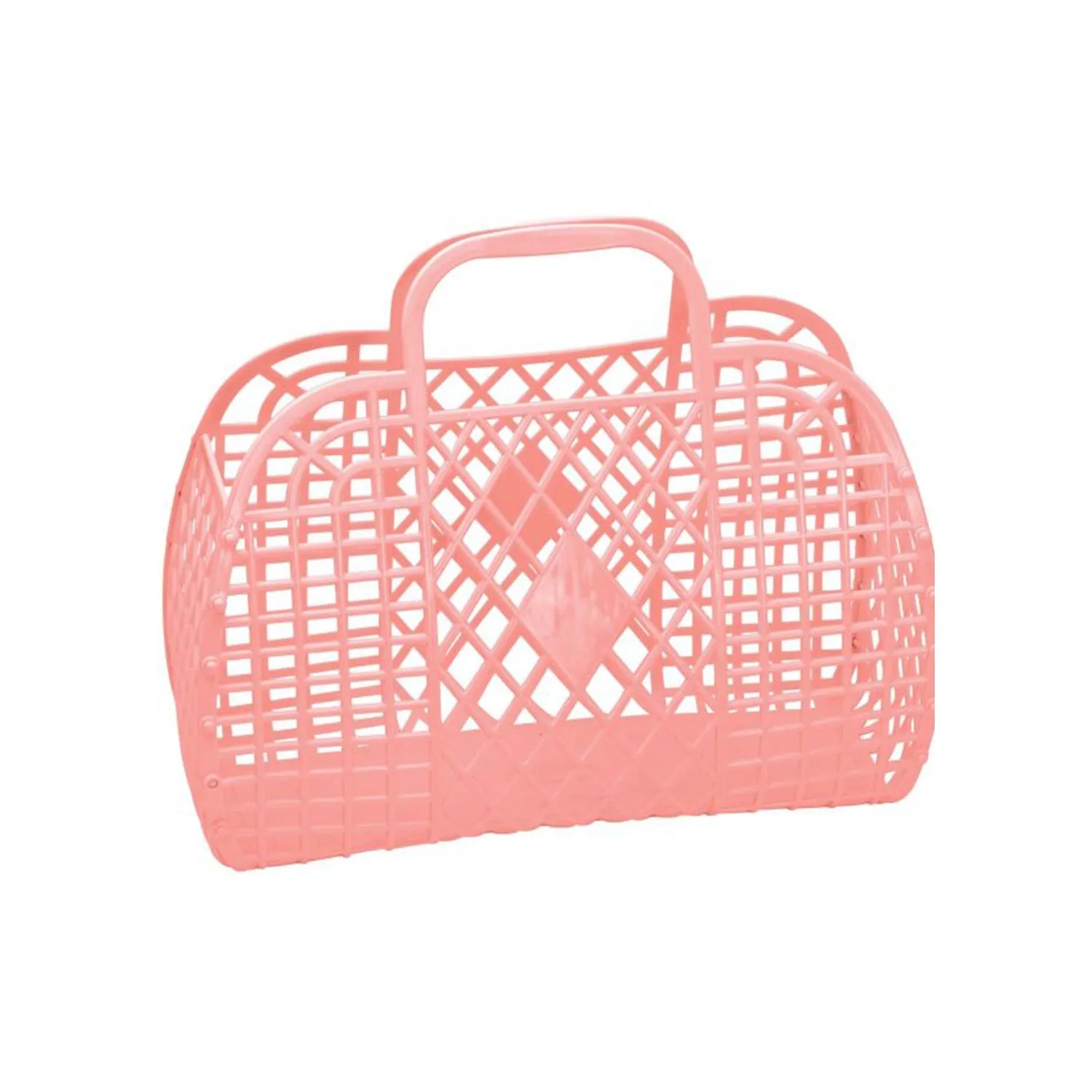 Basket Retro Large - Peach