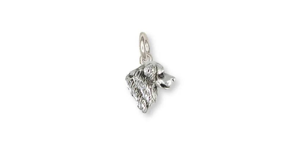 Bernese Mountain Dog Charm Jewelry Sterling Silver Handmade Dog Charm BMD2H-C