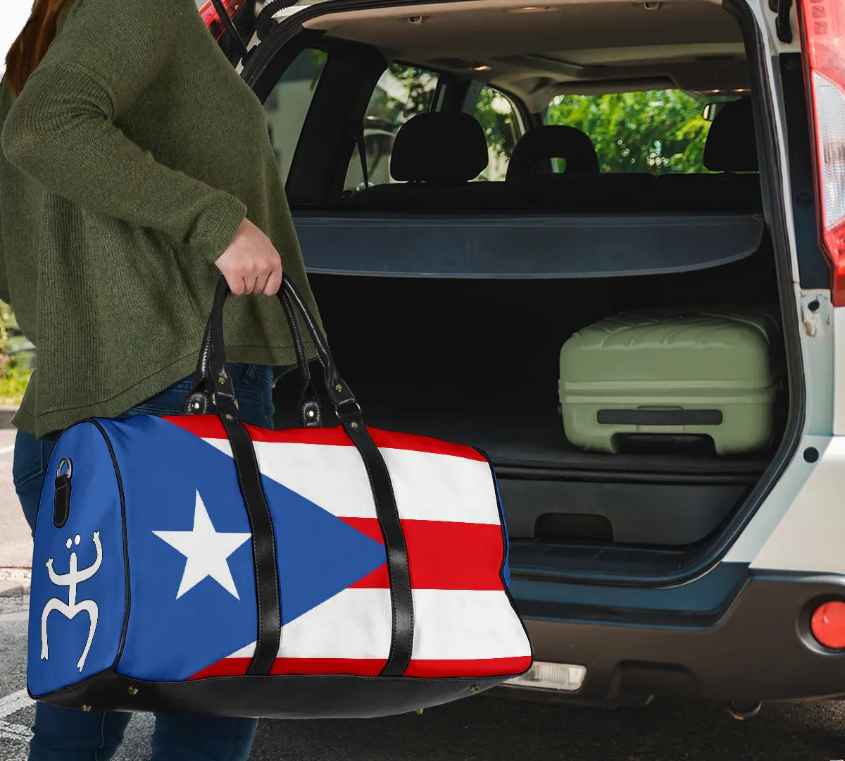 Boricua PR Flag Travel Bag