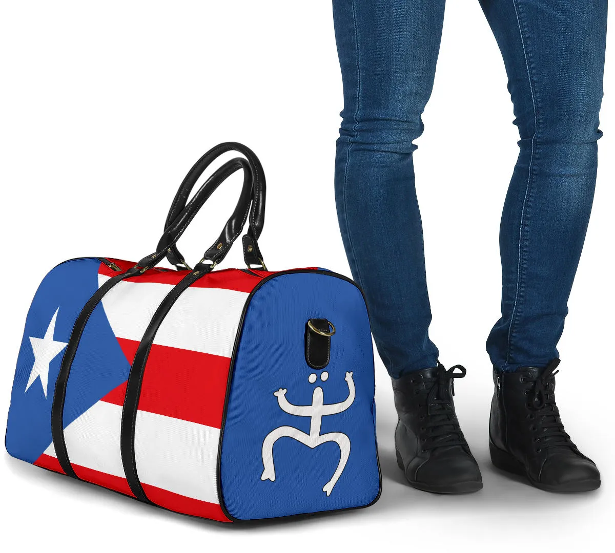 Boricua PR Flag Travel Bag