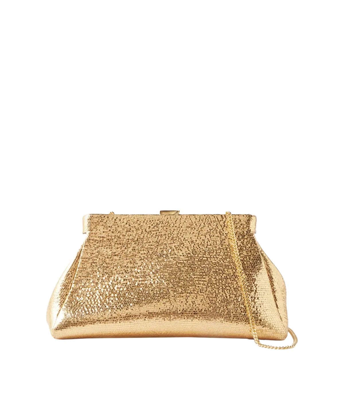 Cannes Bag in Gold Metallic