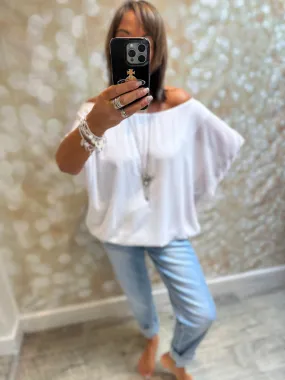 Chiffon  layered top