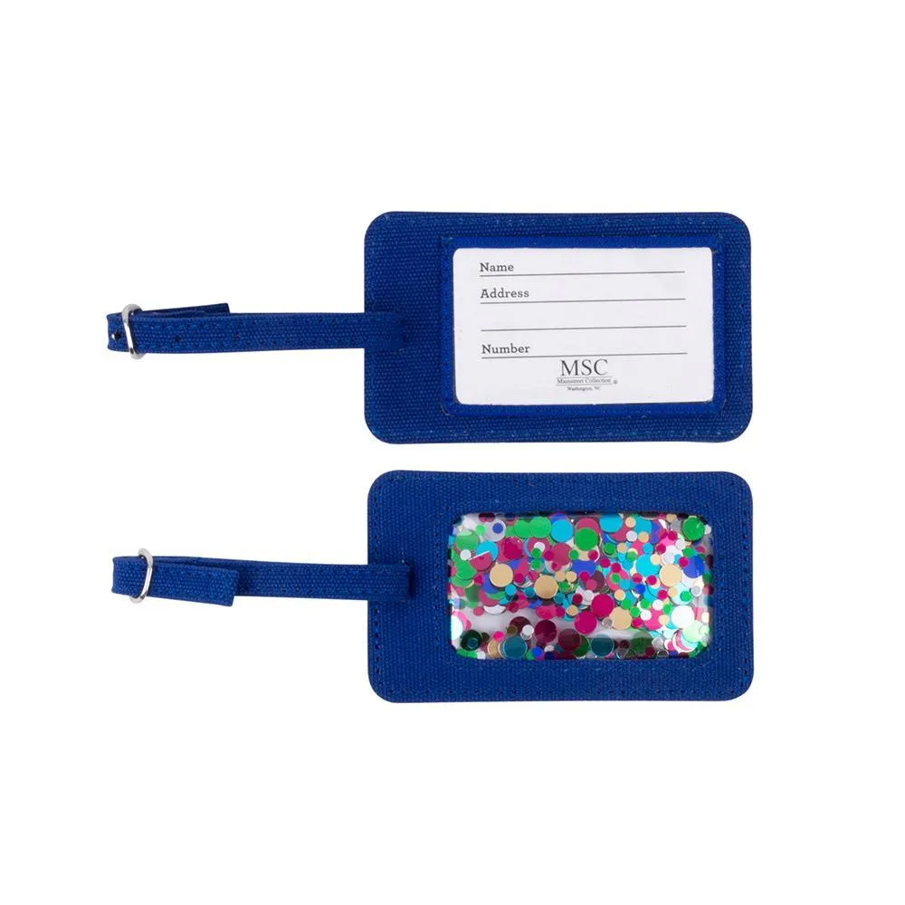 Confetti Luggage Tag