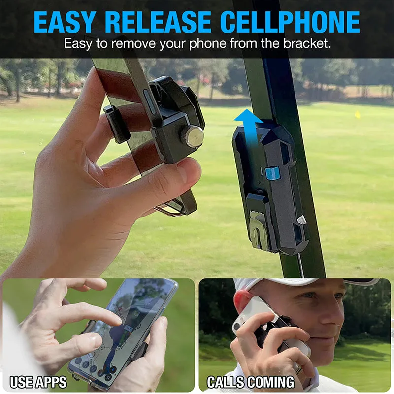 Dprofy Phone Caddy For Golf Cart Help Improve Golf Swing