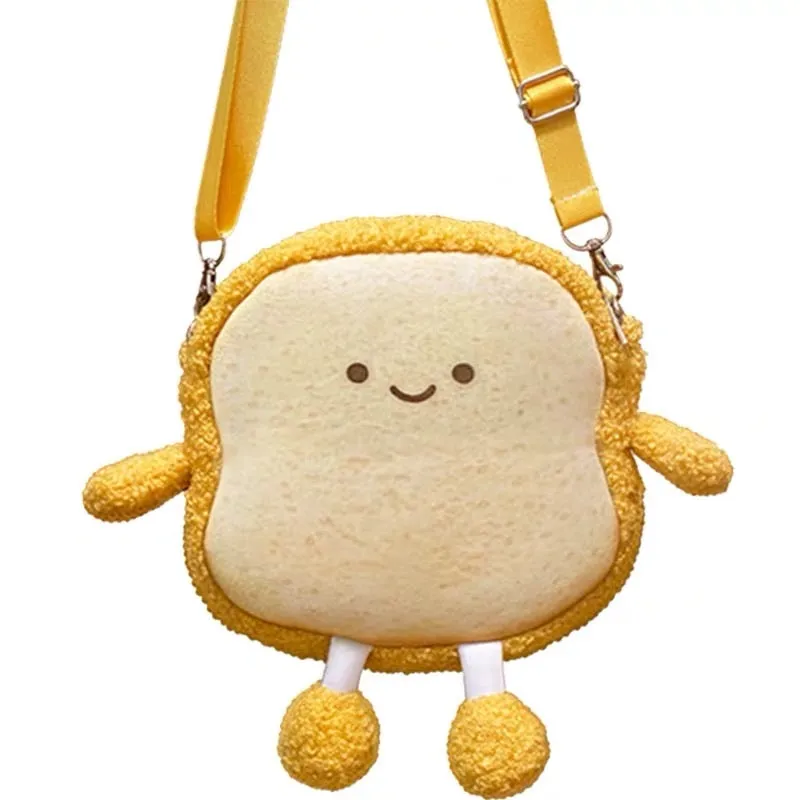 Emotion toast bag happy/sad face