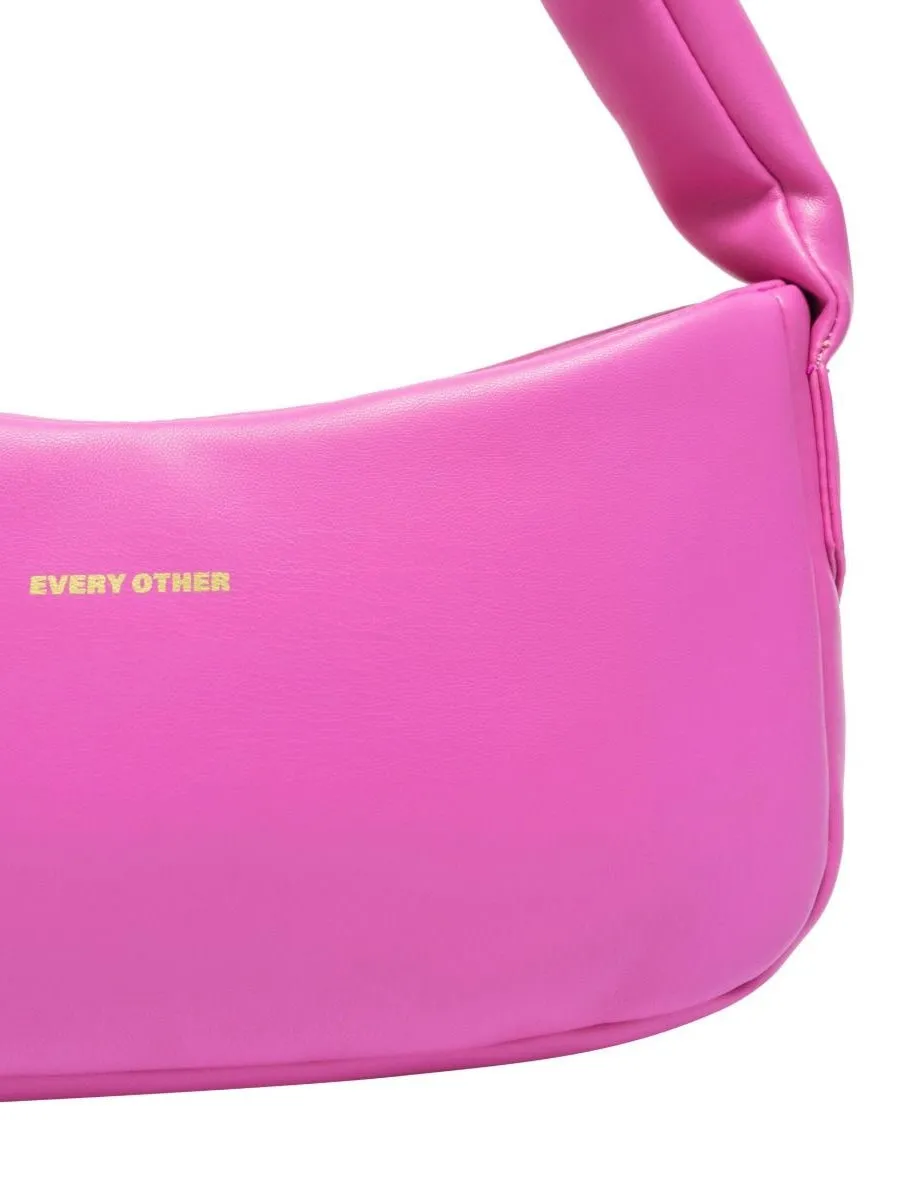 Every Other Small Slouch Shoulder Bag - Fuchsia