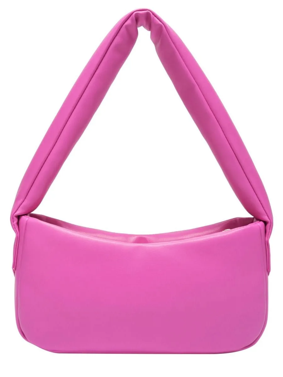 Every Other Small Slouch Shoulder Bag - Fuchsia