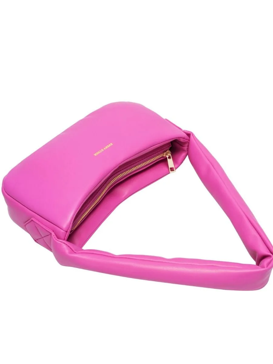 Every Other Small Slouch Shoulder Bag - Fuchsia