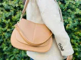 Grace Saddle Bag Caramel