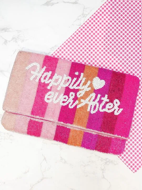 'Happily Ever After' Sequin Clutch