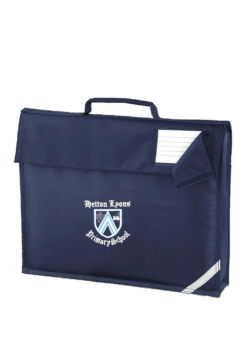 Hetton Lyons Primary School Navy Book Bag