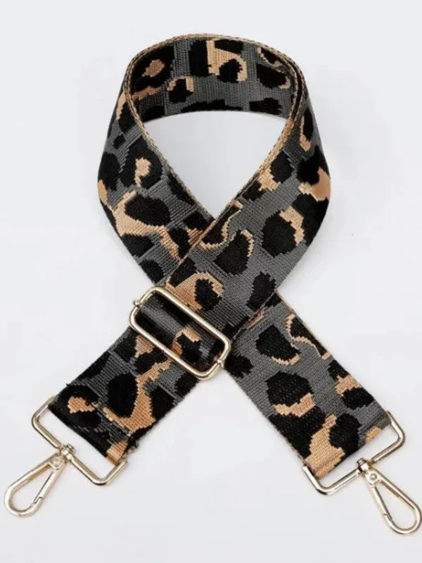 Leopard Bag Straps