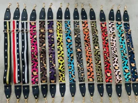 Leopard Guitar Camera  Straps - Various