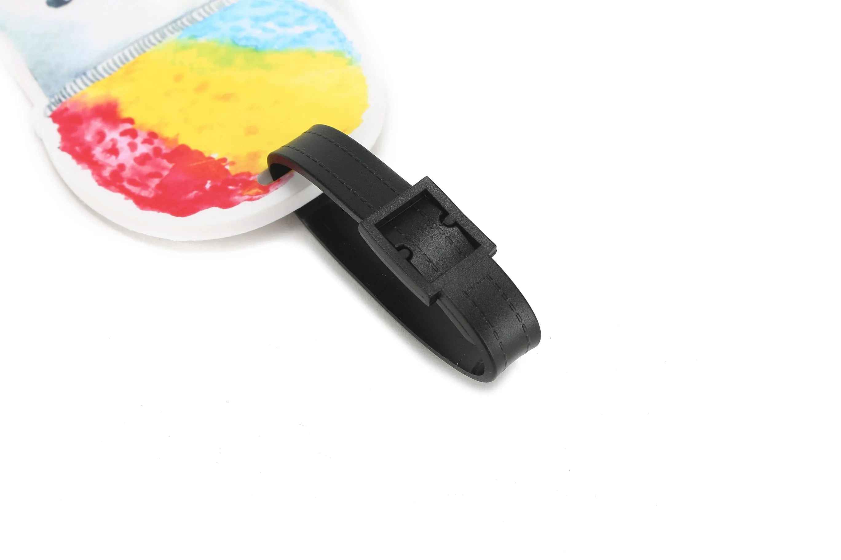 Luggage Tag Shave Ice White