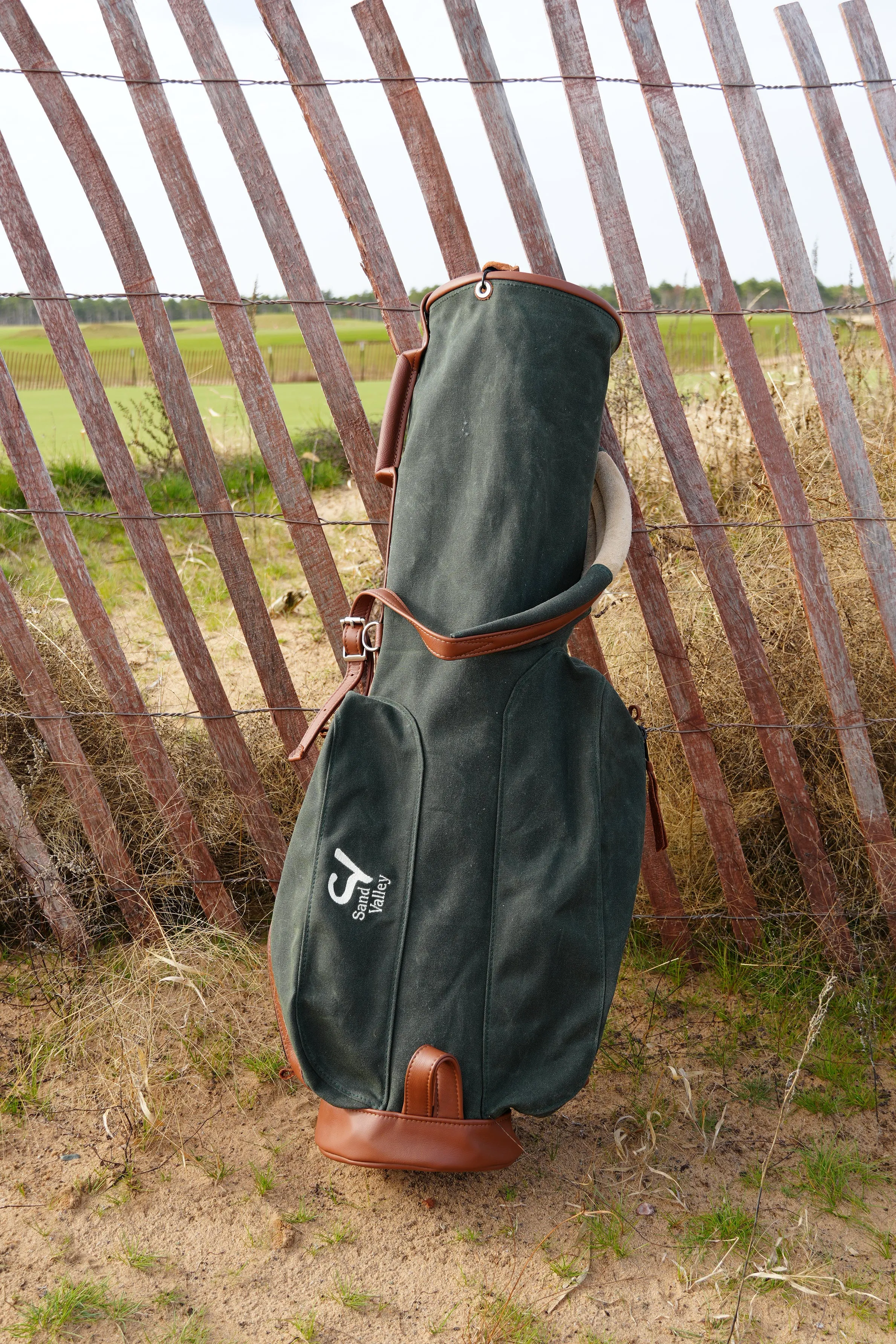 Mackenzie Walker Waxed Canvas Golf Bag