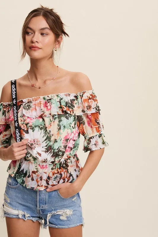 Maize Off Shoulder Blouse