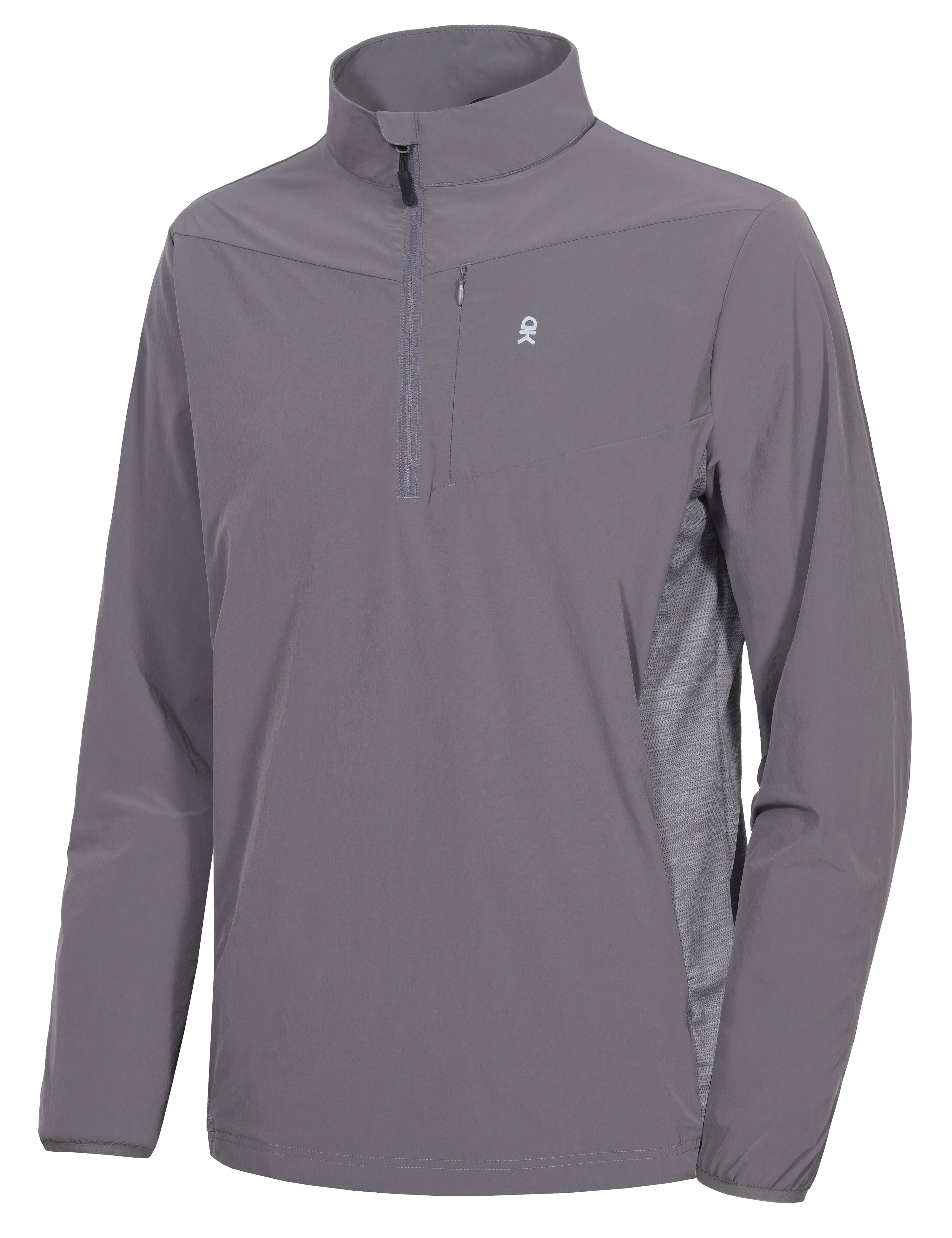 Men's UV Protection Long Sleeve Golf Pullover Shirt