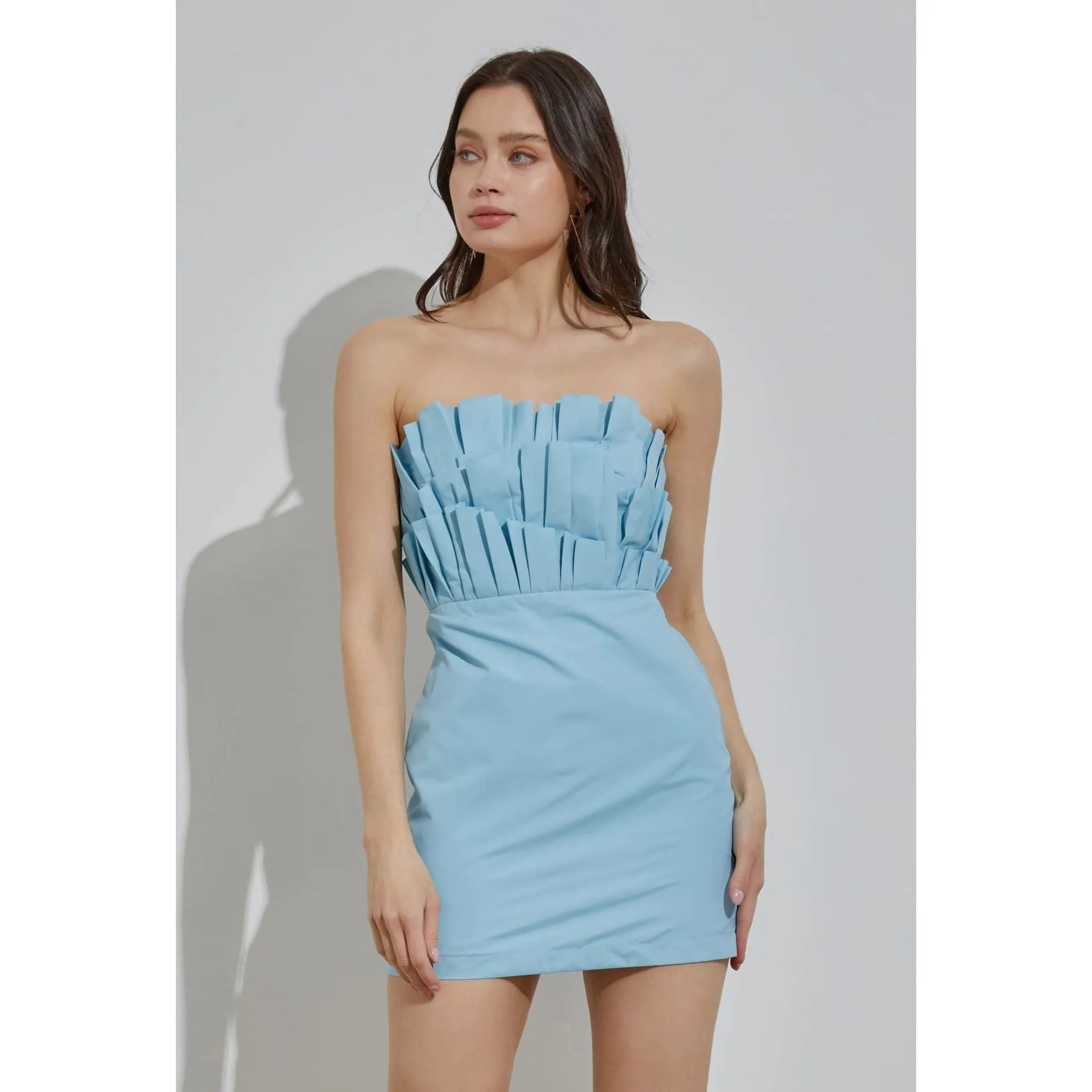 Off the Shoulder Ruffle Dress