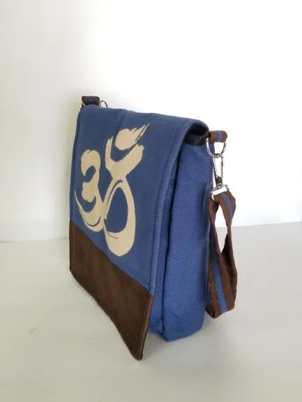 Om Print Shoulder Bag