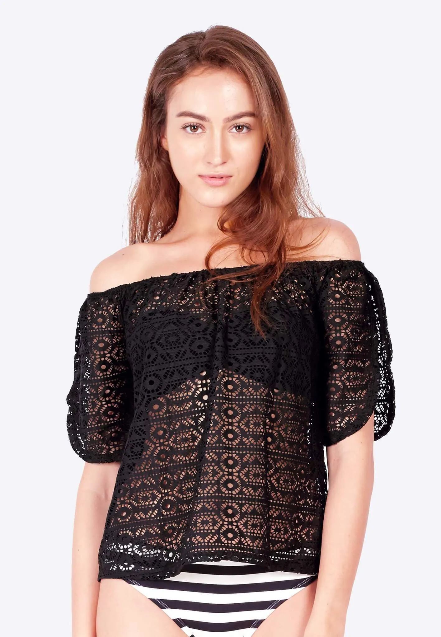 Openwork Off-Shoulder (Variety) - Resort Wear