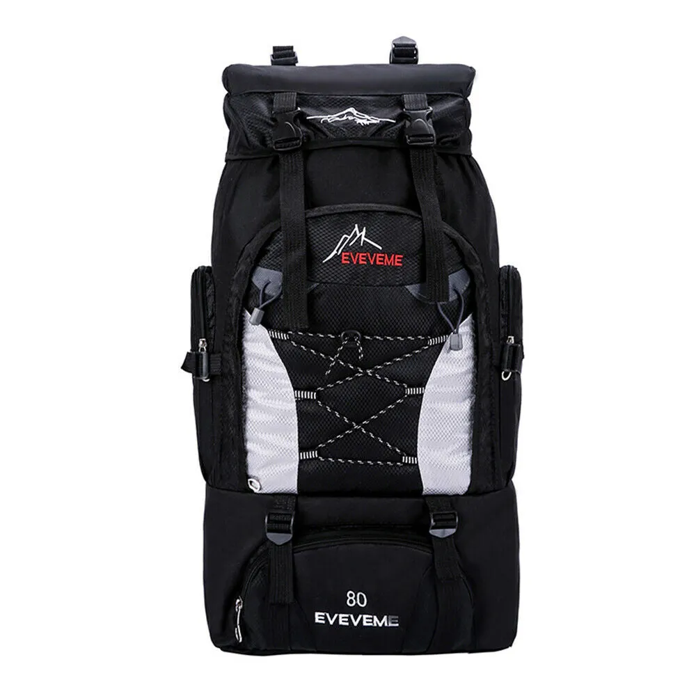 Outdoor Hiking Backpack Camping Rucksack Waterproof Shoulder Travel Bag