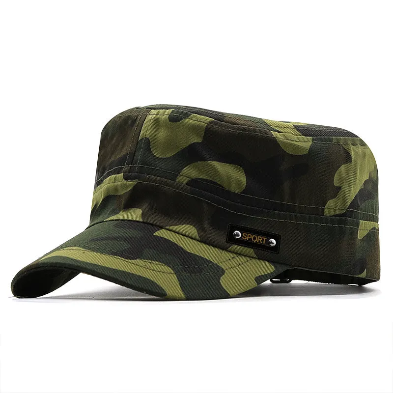 Outdoor Mountaineering Camouflage Flat Cap