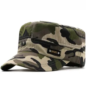 Outdoor Mountaineering Camouflage Flat Cap