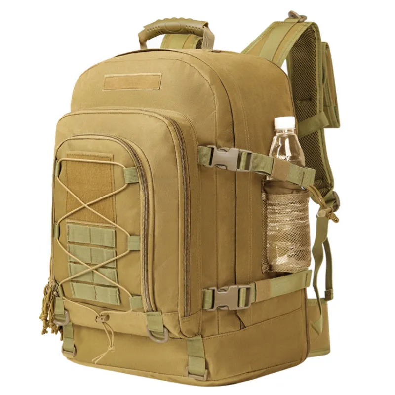 Outdoor Mountaineering Tactical Large-capacity Expandable 60L Backpack