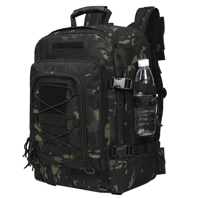 Outdoor Mountaineering Tactical Large-capacity Expandable 60L Backpack