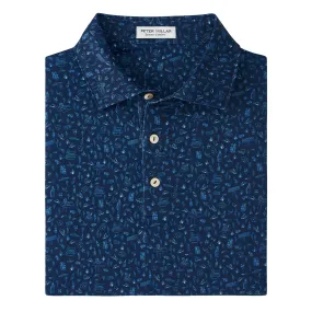 Peter Millar Badlands Bluff Performance Jersey Polo