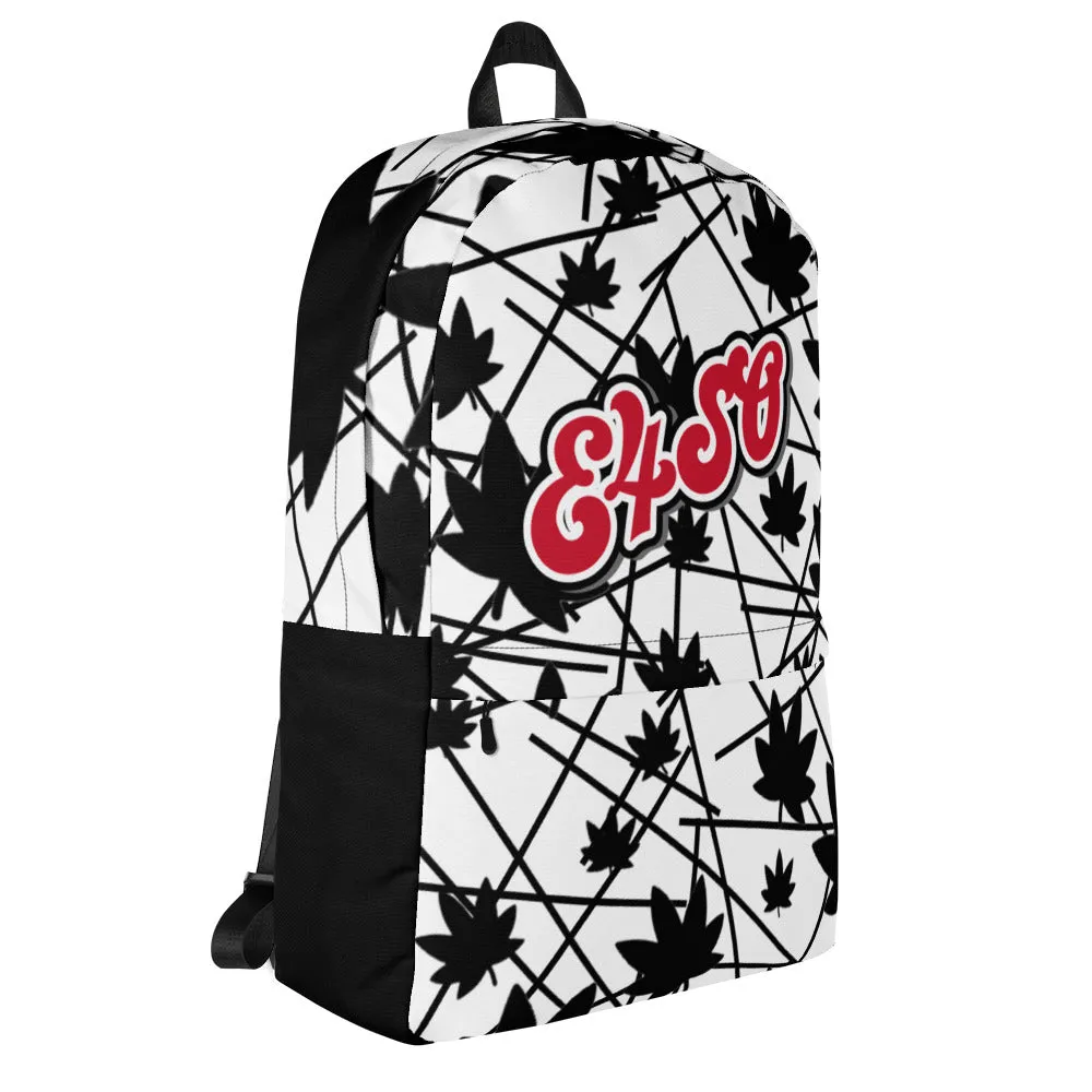 Red Print E4SO Backpack