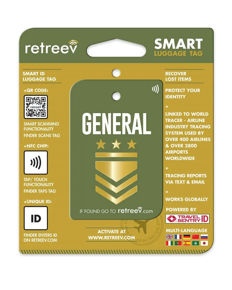 Retreev Smart Luggage Tag GENERAL