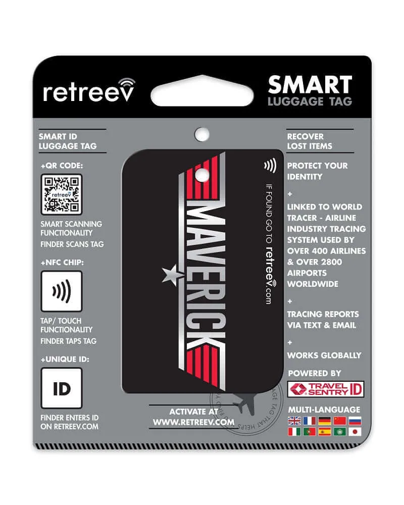 Retreev Smart Luggage Tag MAVERICK