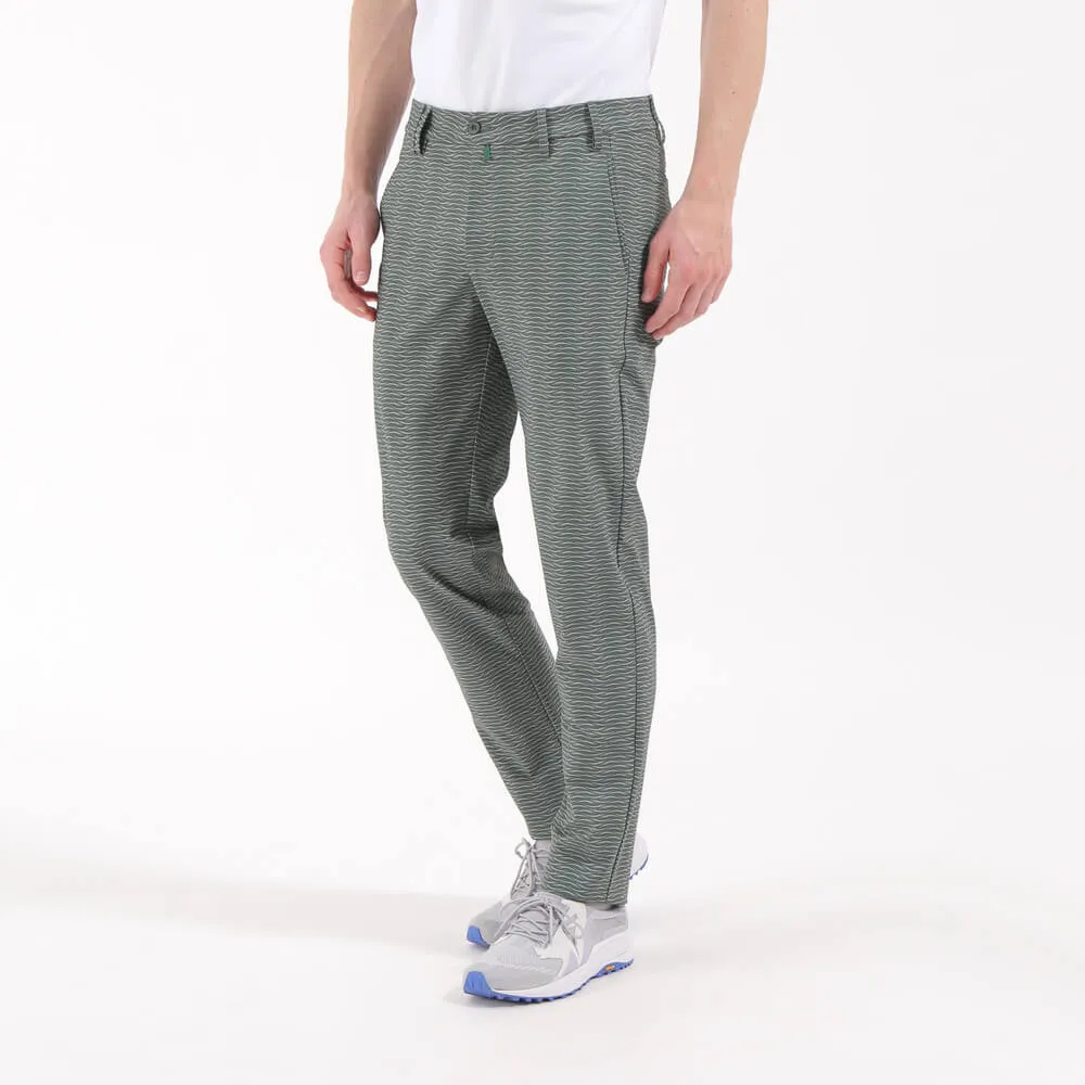 START | 4 WAY STRETCH WELT POCKET PRINTED TROUSERS | FINAL SALE