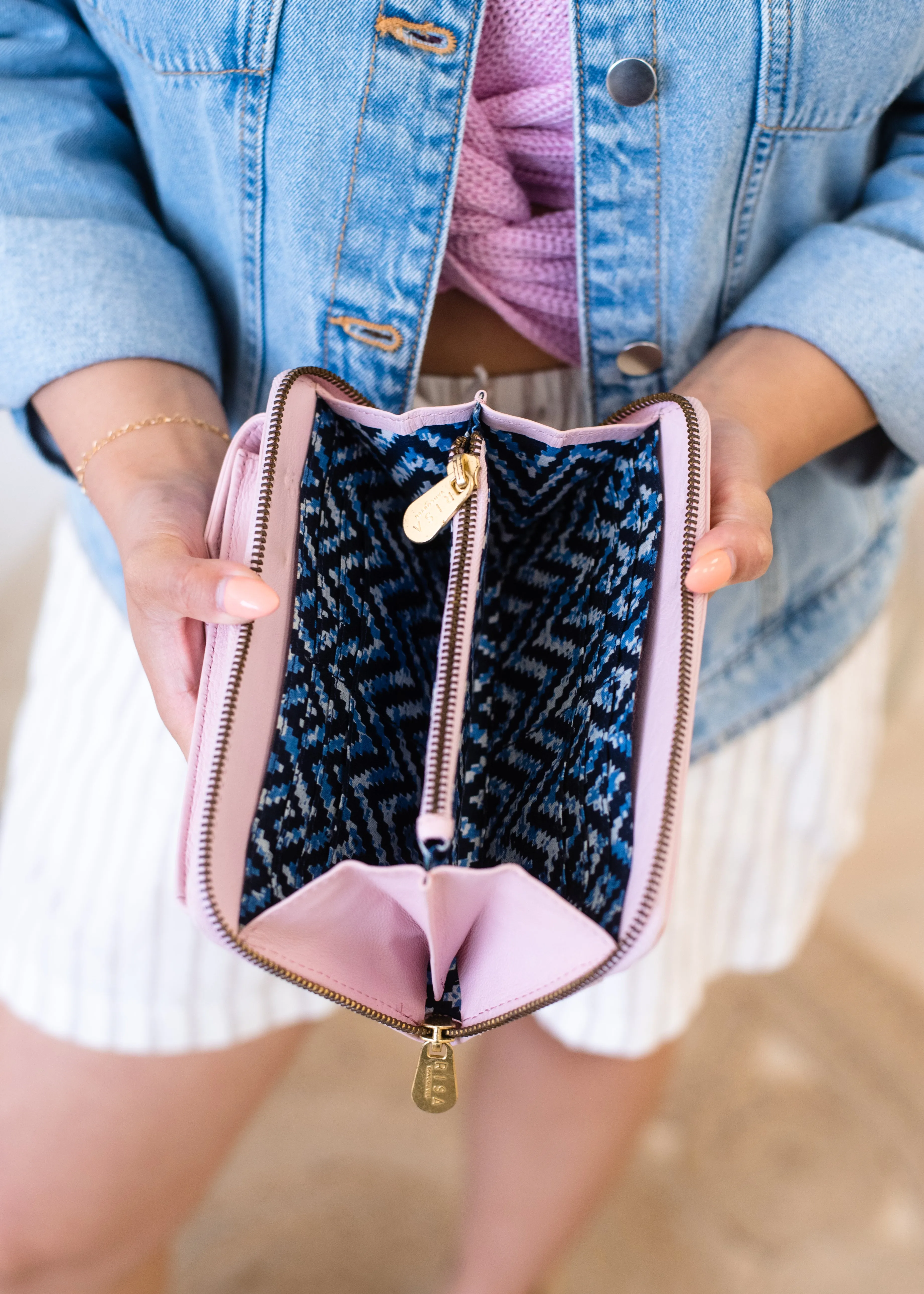 The Three Fold Wallet Crossbody